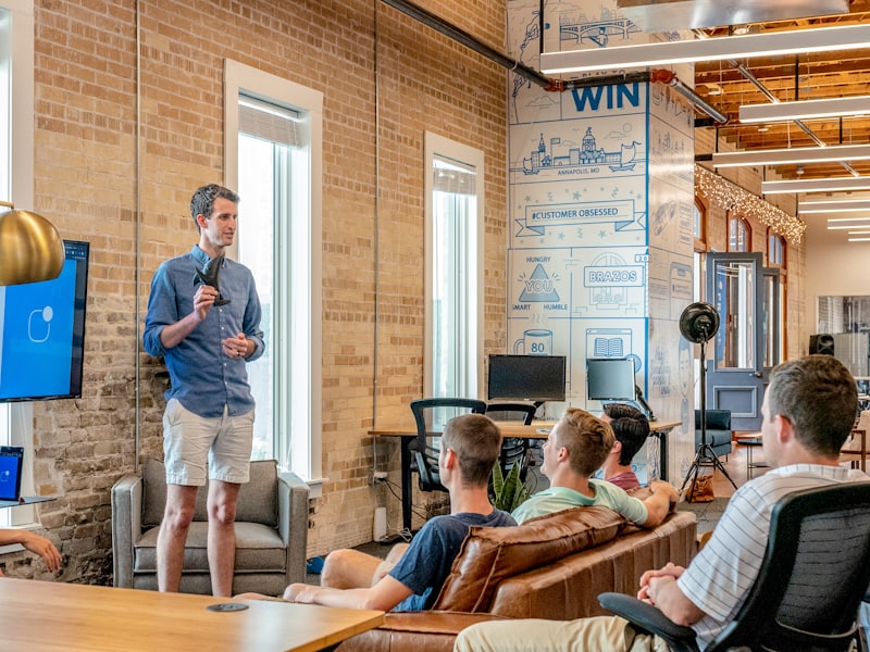Startups website example
